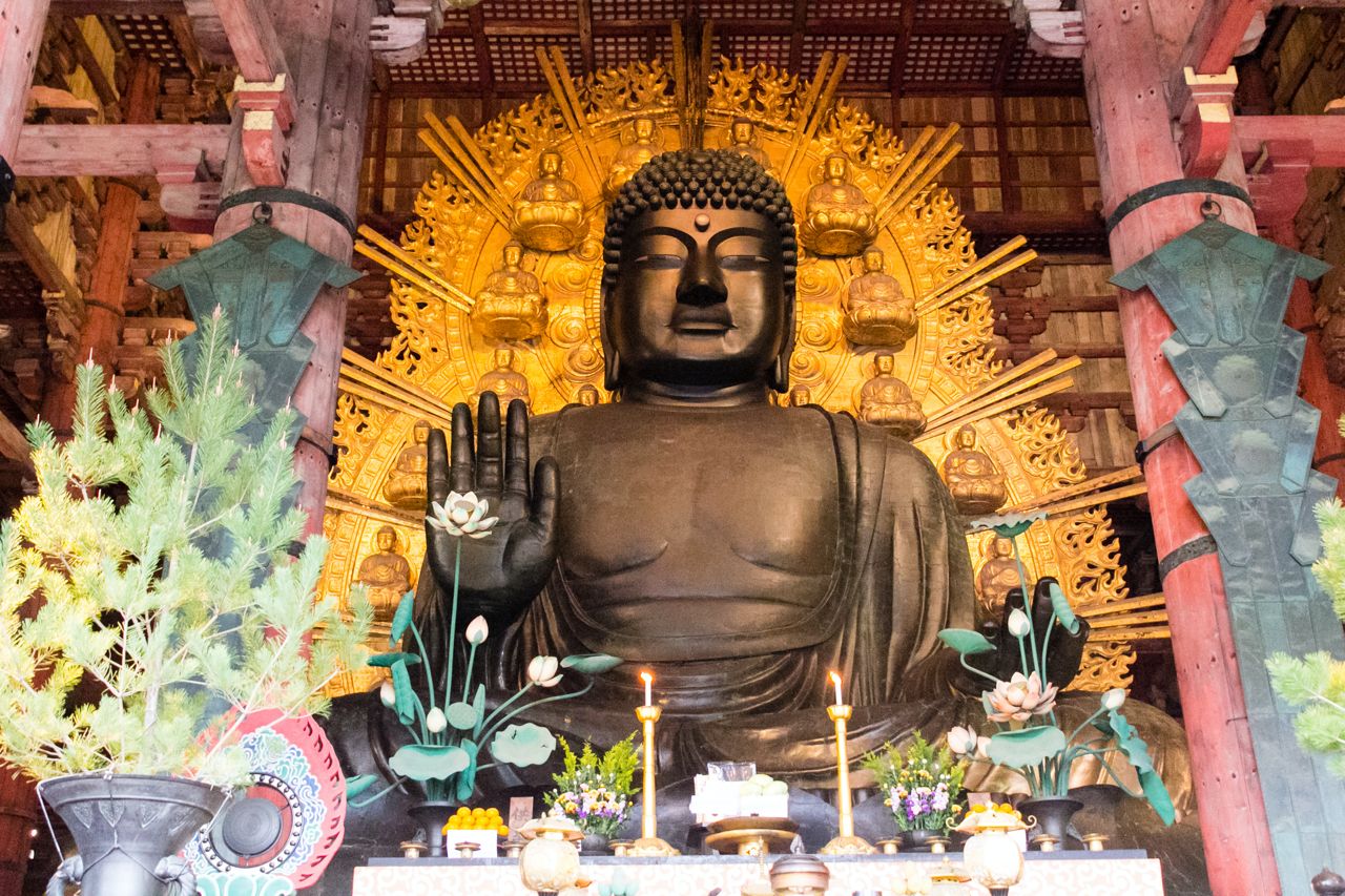 Todaiji Daibutsu, Nara by Oren Rozen, CC BY-SA 4.0