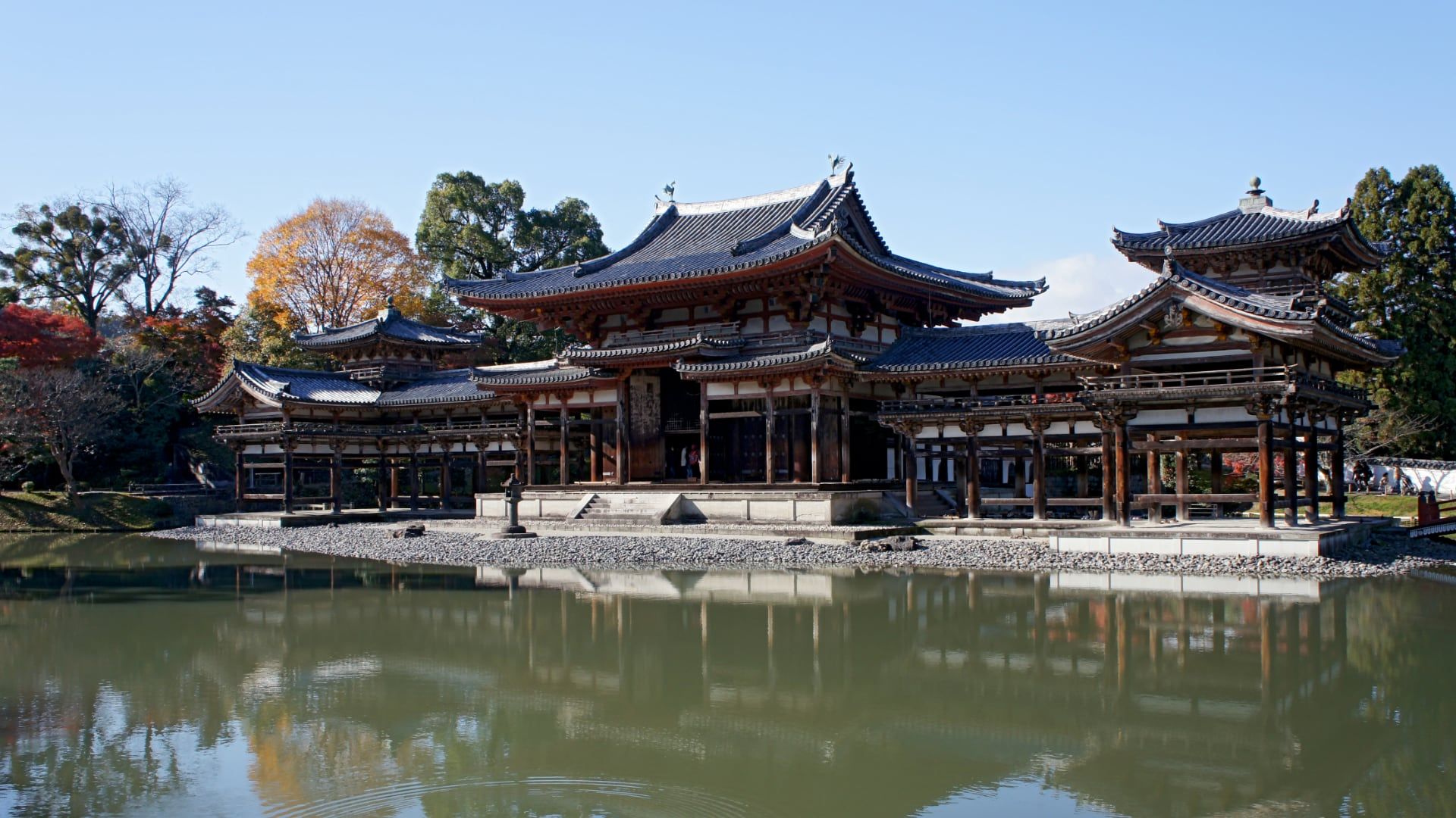 Le Pavillon du Phénix du Byōdō-in, monument emblématique d'Uji